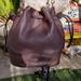 Coach Bags | Coach Petal Drawstring Leather Drawstring Crossbody Handbag F11807 | Color: Brown | Size: Os