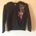 Disney Shirts & Tops | Disney Fairies Girls Black And Pink Sweatshirt | Color: Black/Pink | Size: Mg