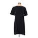 Gap Casual Dress - Shift: Black Print Dresses - Women's Size Small