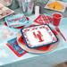 Oriental Trading Company Party Supplies Dessert Plate for 8 Guests in Blue/Red | Wayfair 13744951