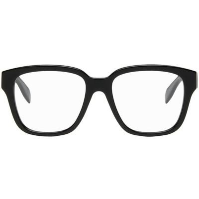 Graffiti Optical Glasses - Black - Alexander McQueen Sunglasses