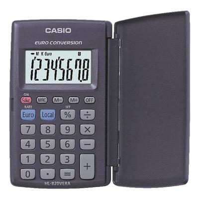 Taschenrechner »HL-820VERA« blau, CASIO, 6.3x10.4x1 cm