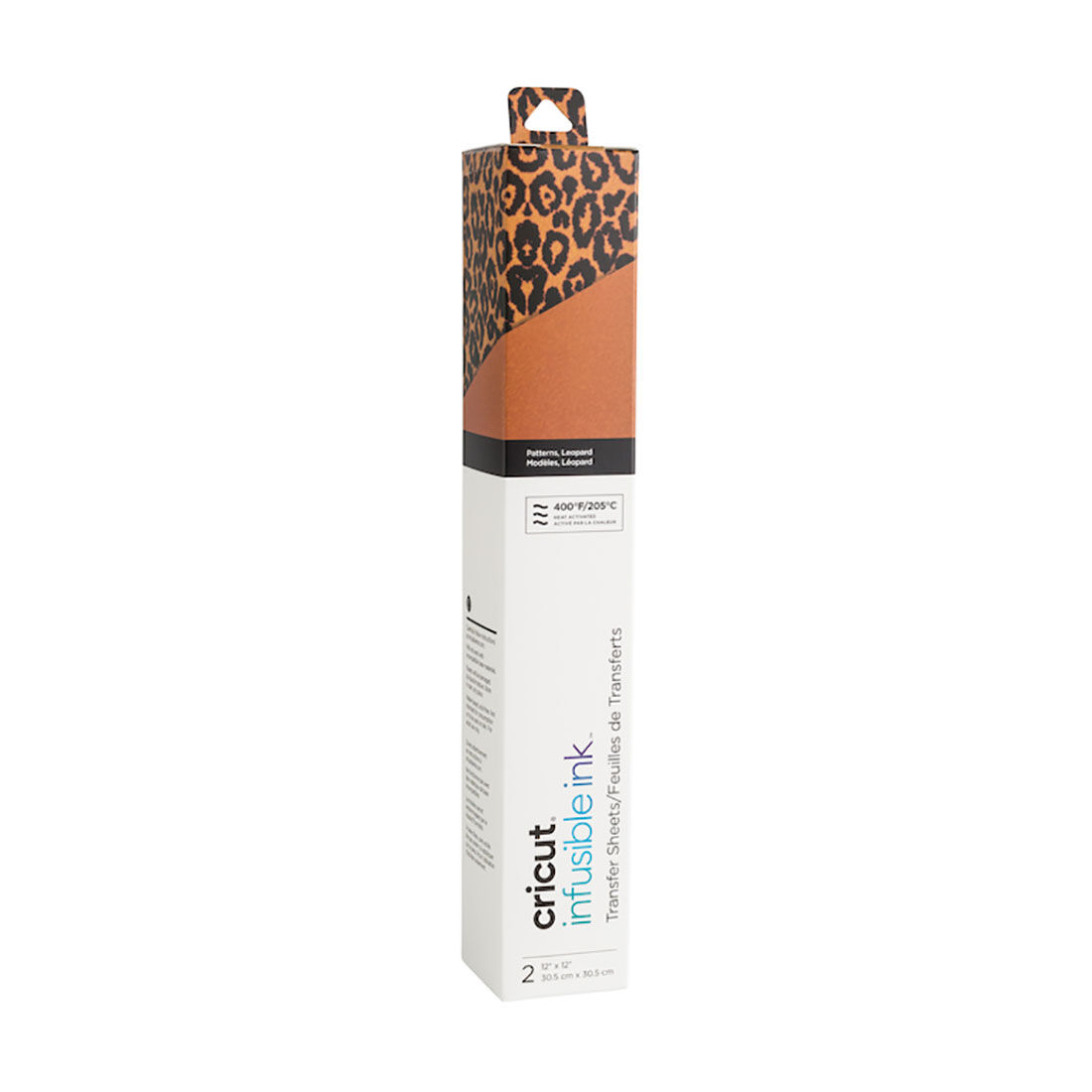 Cricut Infusible Ink Transfer Sheet Patterns | Leopard | Black/Orange