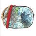 Gucci Bags | Gucci Chain Crossbody Bag Blooms Print Gg Coated Canvas Mini | Color: Blue/Gold/Red | Size: Os