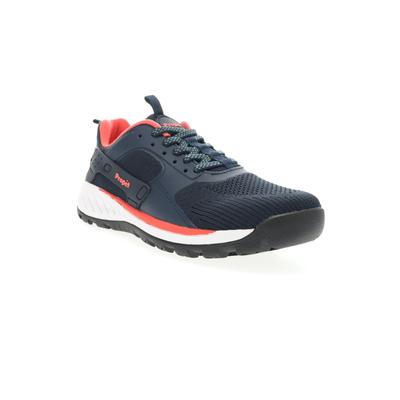 Wide Width Women's Visper Hiking Sneaker by Propet in Navy Melon (Size 5 W)