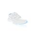 Women's Stability Walker Sneaker by Propet in White Light Blue (Size 6.5 XW)