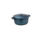 Westinghouse Performance Series Casserole Dish with Lid - 28cm Hob to Oven Cooking Pots - Lightweight Cast Aluminium - for Induction, All Stoves & Oven Proof - Handle Covers Included - Blue