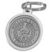 Silver Hobart & William Smith Colleges University Team Logo Split-Wire Key Ring