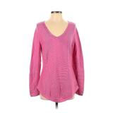 Talbots Pullover Sweater: Pink Tops - Women's Size X-Small