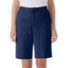 Appleseeds Women's Dennisport Classic Shorts - Blue - 8P - Petite