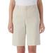 Appleseeds Women's Dennisport Classic Shorts - Grey - 4P - Petite