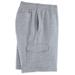 Blair John Blair Supreme Fleece Cargo Sweatshorts - Grey - 2XL