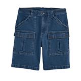 Blair Men's JohnBlairFlex Relaxed-Fit 8" Inseam Cargo Shorts - Denim - 32