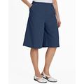 Blair Women's Crinkle Calcutta Cloth Split Skirt - Blue - 2XL - Womens