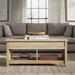 Mccaslin Lift Top 4 legs Coffee Table w/ Storage Wood in Brown Laurel Foundry Modern Farmhouse® | 19.06 H x 43.15 W x 19.6 D in | Wayfair