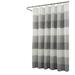 Latitude Run® Tarrance Striped Single Shower Curtain Polyester in Gray | 72 H x 70 W in | Wayfair 3C58E3CC253B4BA68B67B778B488DB99