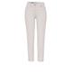 Toni Perfect Shape 7/8 Damen pearl grey, Gr. 42, Baumwolle, Damenhose 7 8 light Weight Satin Desert Sand