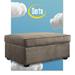 Serta Olin Storage Ottoman with Lid, Contemporary Design, Hinged Lid, Easy Assembly