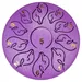 New 6 "11 tone steel tongue drum ethereal color empty carefree hand disc drum instrument children's