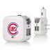 Chicago Cubs 1948-56 2-in-1 Pinstripe Cooperstown Design USB Charger