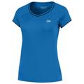 Dunlop Mädchen Tennis Shirt CLUB LINE GIRLS CREW TEE Kurzarm, blau, Gr. 128