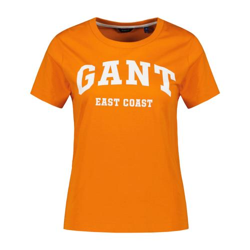 Gant Damen T-Shirt, papaya, Gr. S