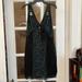 Coach Dresses | Coach Retro Floral Slip Dress - Size 4 | Color: Black | Size: 4