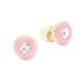 Kate Spade Jewelry | Kate Spade Candy Drops Enamel Stud Earrings In Light Pink | Color: Gold/Pink | Size: Pink