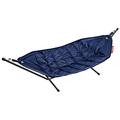Fatboy Headdemock Hammock with Stand - Double 2 Person Hammock - Hammock with Easy to Assemble Metal Frame - Outdoor Hammock - Max Load Capacity 150 kg - Dark blue