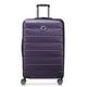 Delsey Paris - Air Armour – Langer Koffer, starr, ausziehbar – 4 doppelte Räder – 77 x 51 x 30 cm – L – Violett