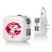 Cincinnati Reds 2-in-1 Pinstripe Cooperstown Design USB Charger