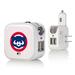 Chicago Cubs 1979-98 2-in-1 Pinstripe Cooperstown Design USB Charger
