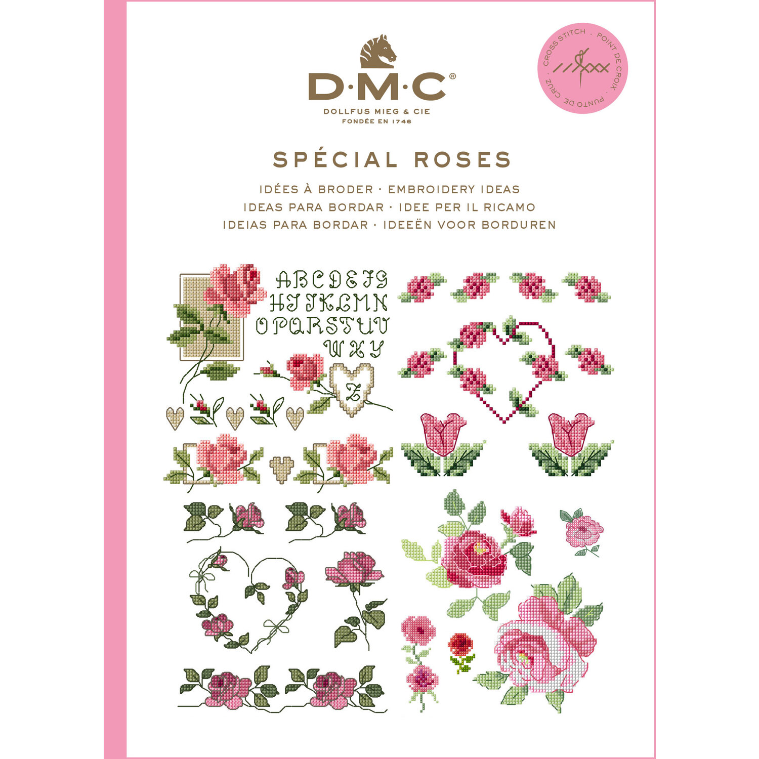Grilles de broderie "Roses"