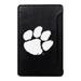 Black Clemson Tigers Faux Leather Phone Wallet Sleeve