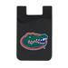 Black Florida Gators Top Loading Faux Leather Phone Wallet Sleeve