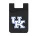 Black Kentucky Wildcats Logo Top Loading Faux Leather Phone Wallet Sleeve