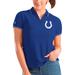 Women's Antigua Royal Indianapolis Colts Affluent Polo