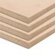 vidaXL MDF-Platten 4 Stk. Quadratisch 60x60 cm 25 mm