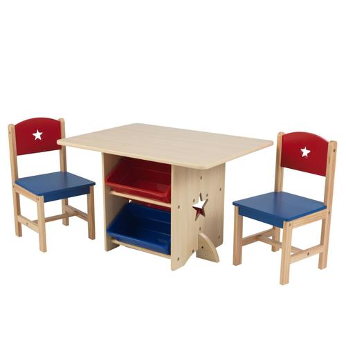 KidKraft Sterntisch mit 2 Stühlen Set