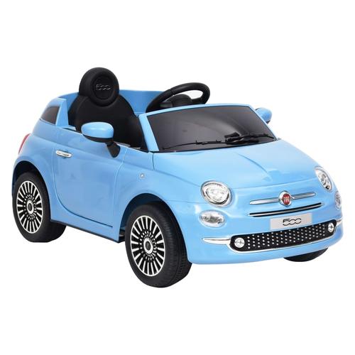 """vidaXL Kinder-Elektroauto Fiat 500 Blau"""