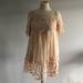 Anthropologie Dresses | Anthropologie Lace Dress | Color: Brown | Size: 0