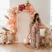 MMTX 85 Piece Balloon Arch for Girl Boy Women Baby Shower Bachelorette Party Wedding Halloween Decoration Kit in Orange | Wayfair WFZLNQ0065