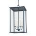 Troy Lighting Zuma 27 Inch Tall 4 Light Outdoor Hanging Lantern - F6715-VER
