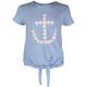 happy girls - T-Shirt Ahoi Gestreift In Jeans Blue, Gr.116