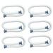 Intex 1.5 Inch Diameter Water Accessory Pool Pump Replacement Hose (6 Pack) - 1.4