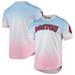 Men's Pro Standard Blue/Pink Boston Red Sox Ombre T-Shirt