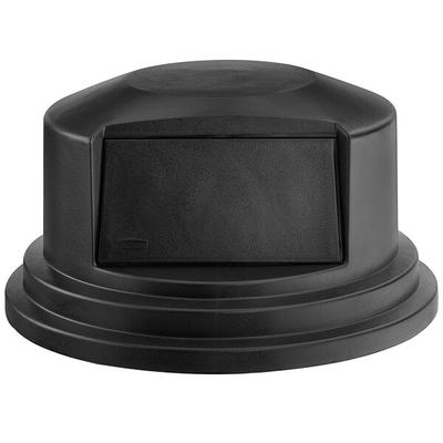 Rubbermaid® 2044040 BRUTE Black Round Dome Top for FG265500 Containers 55 Gallon