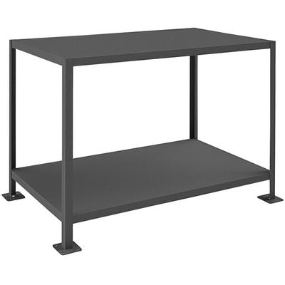Durham Mfg 24" x 48" Heavy-Duty 2 Shelf Machine Table MT244836-3K295