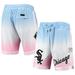 Men's Pro Standard Blue/Pink Chicago White Sox Team Logo Ombre Shorts