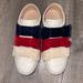 Gucci Shoes | Gucci Womens Ace Leather & Velvet Bow Sneakers Size 36.5 | Color: White | Size: 36.5eu